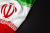 عکس با کیفیت از پرچم ایران با زمینه مشکی و پرچم ایران در سمت چپ